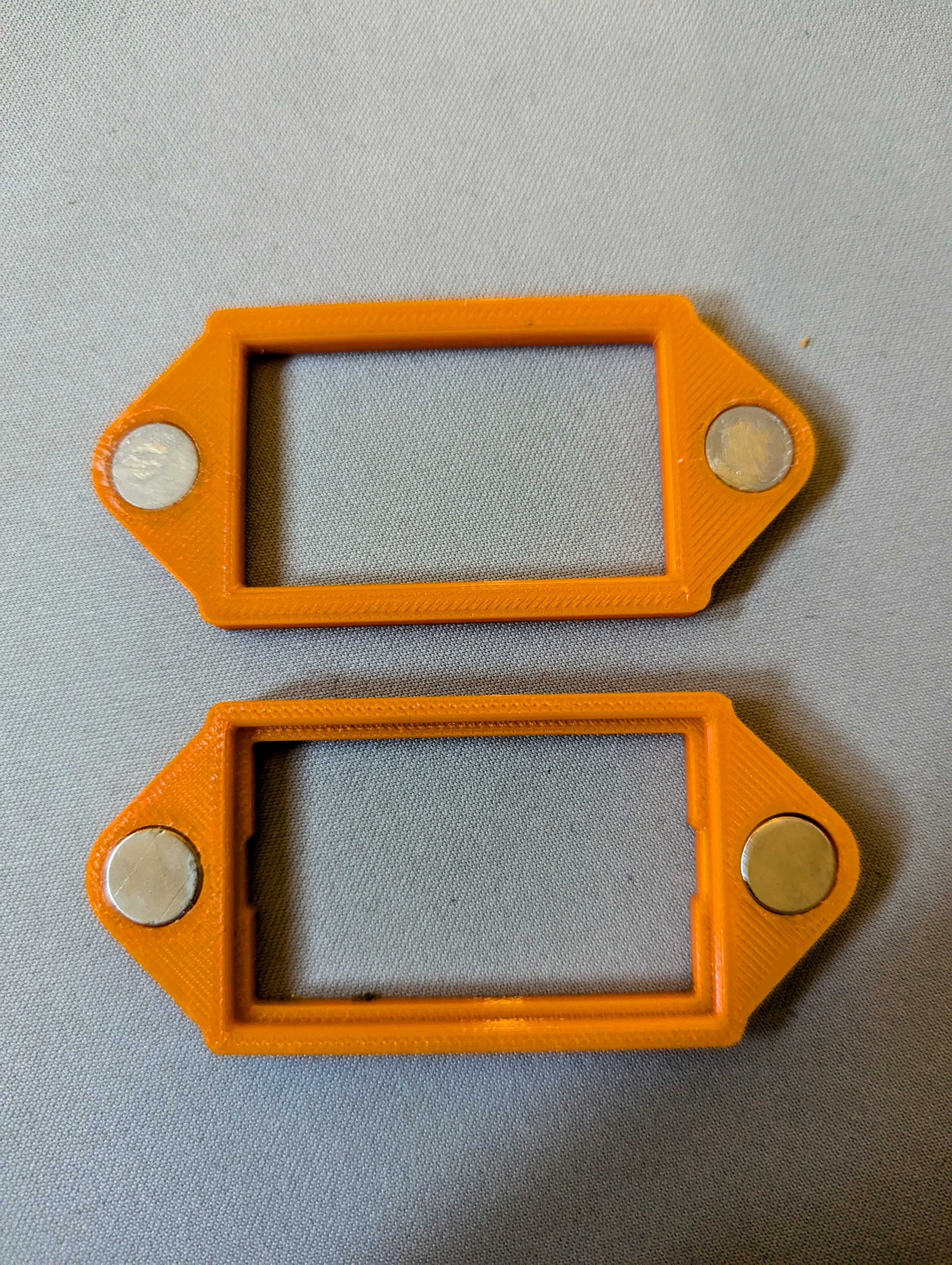 Magnetic Frame for Rectangular Hygrometer - 10mm Remix
