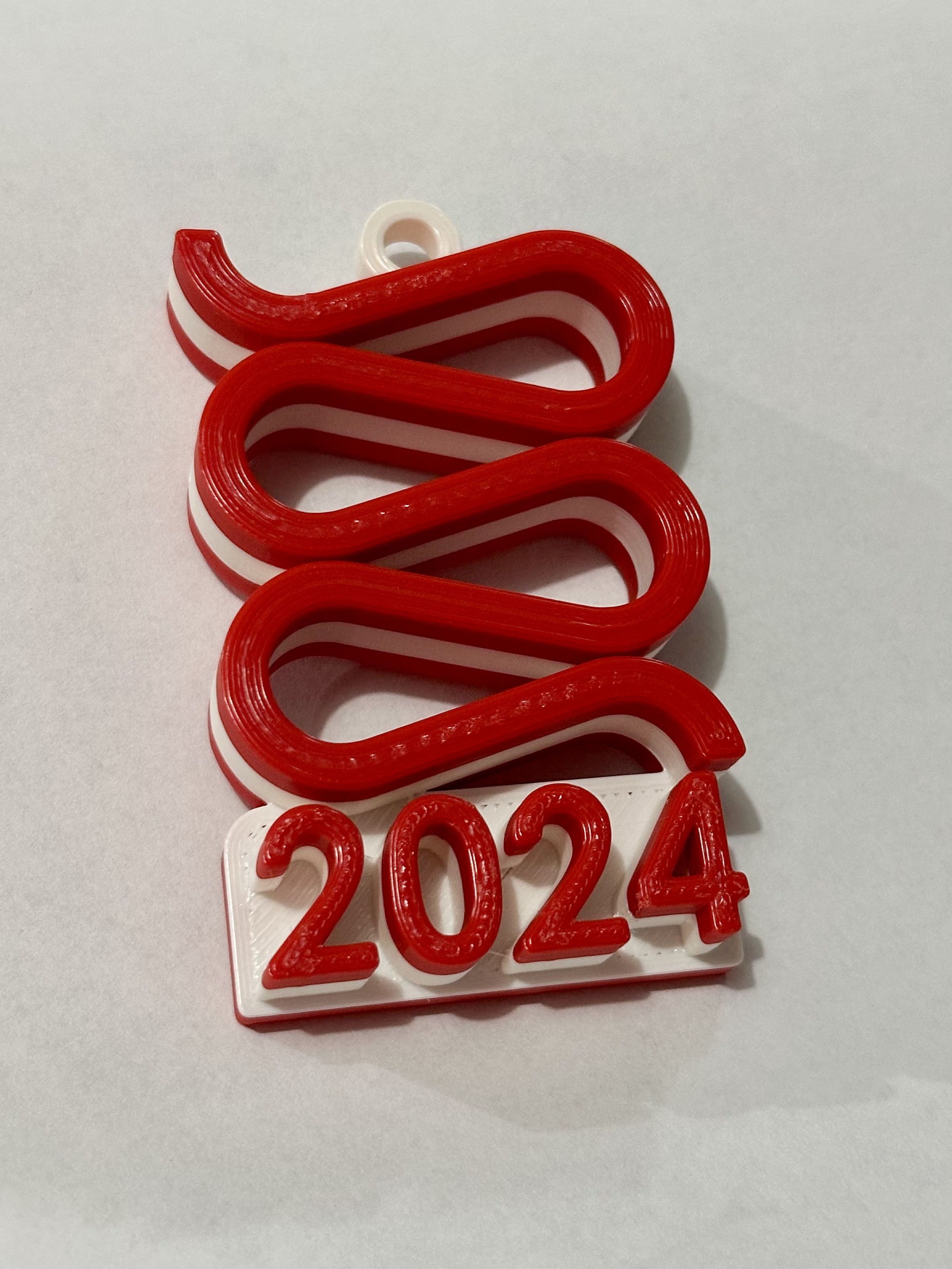 2024 Ribbon Candy Ornament