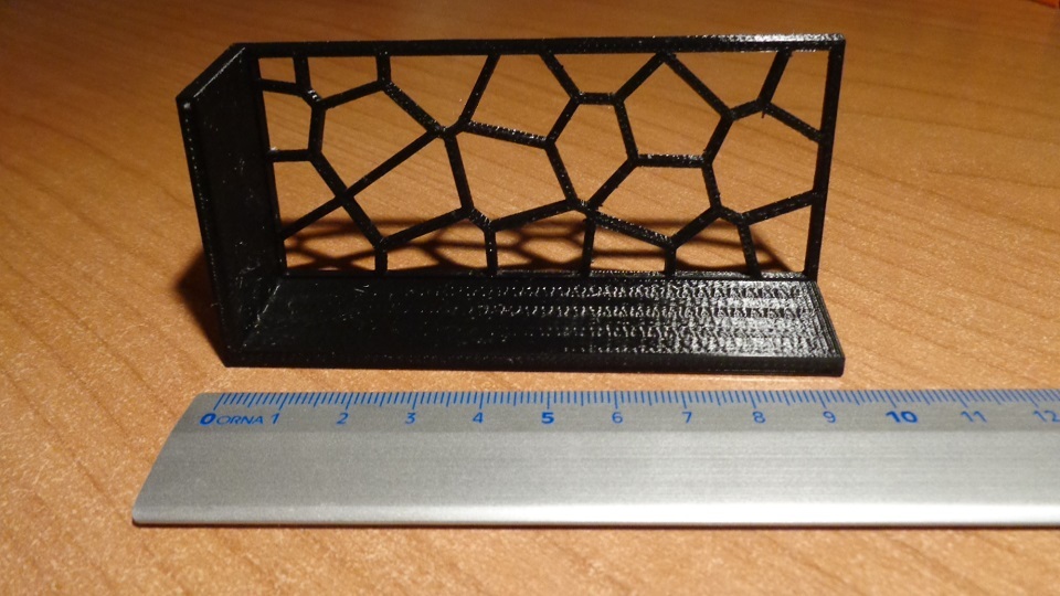 Business card holder - Voronoi style