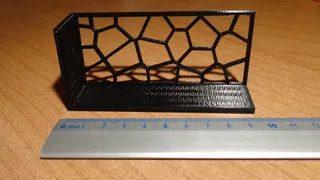 Business card holder - Voronoi style