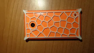 Lumia 630/635 extra cover - Voronoi style