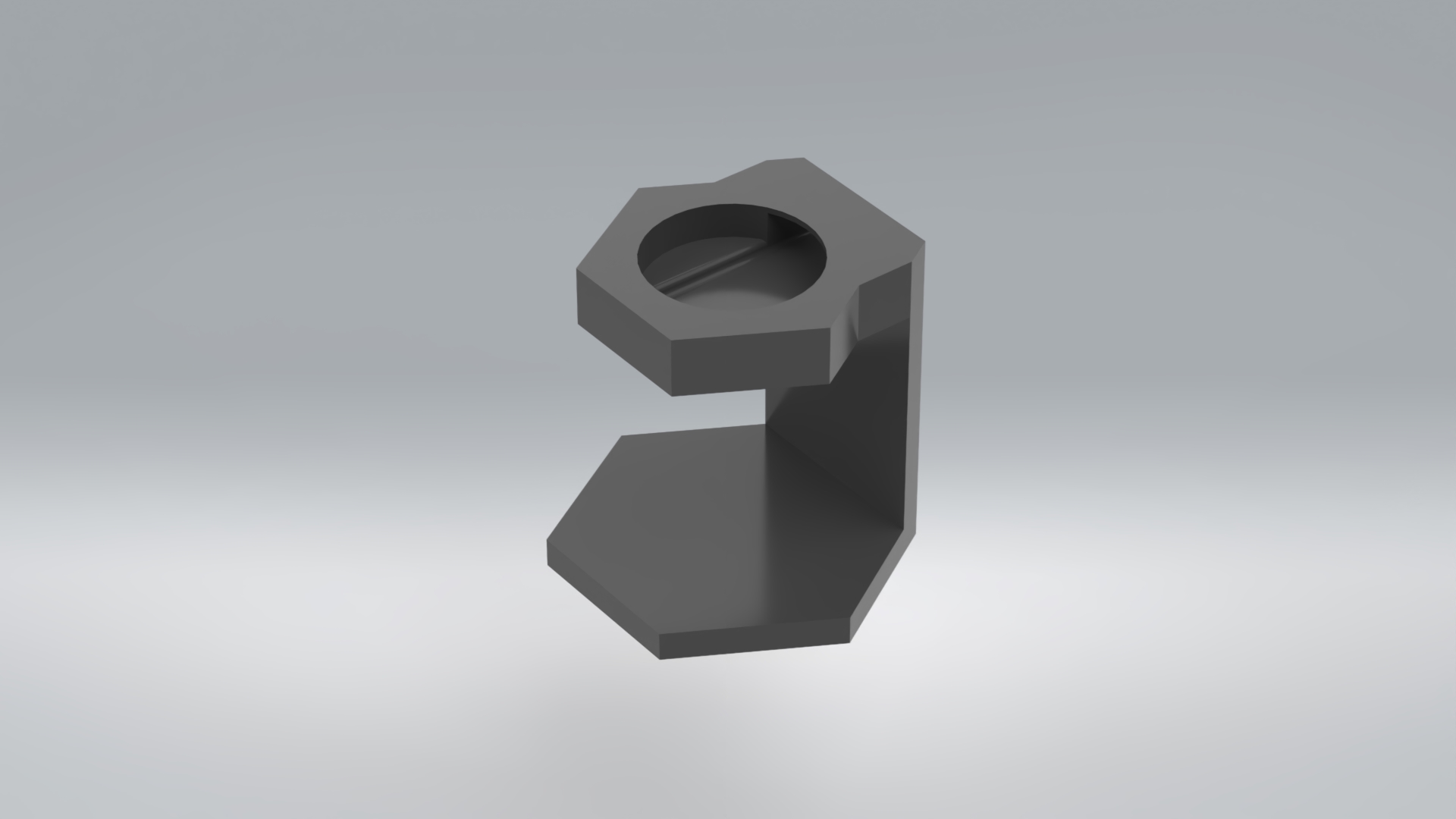 Hexagonal Apple Watch charging stand