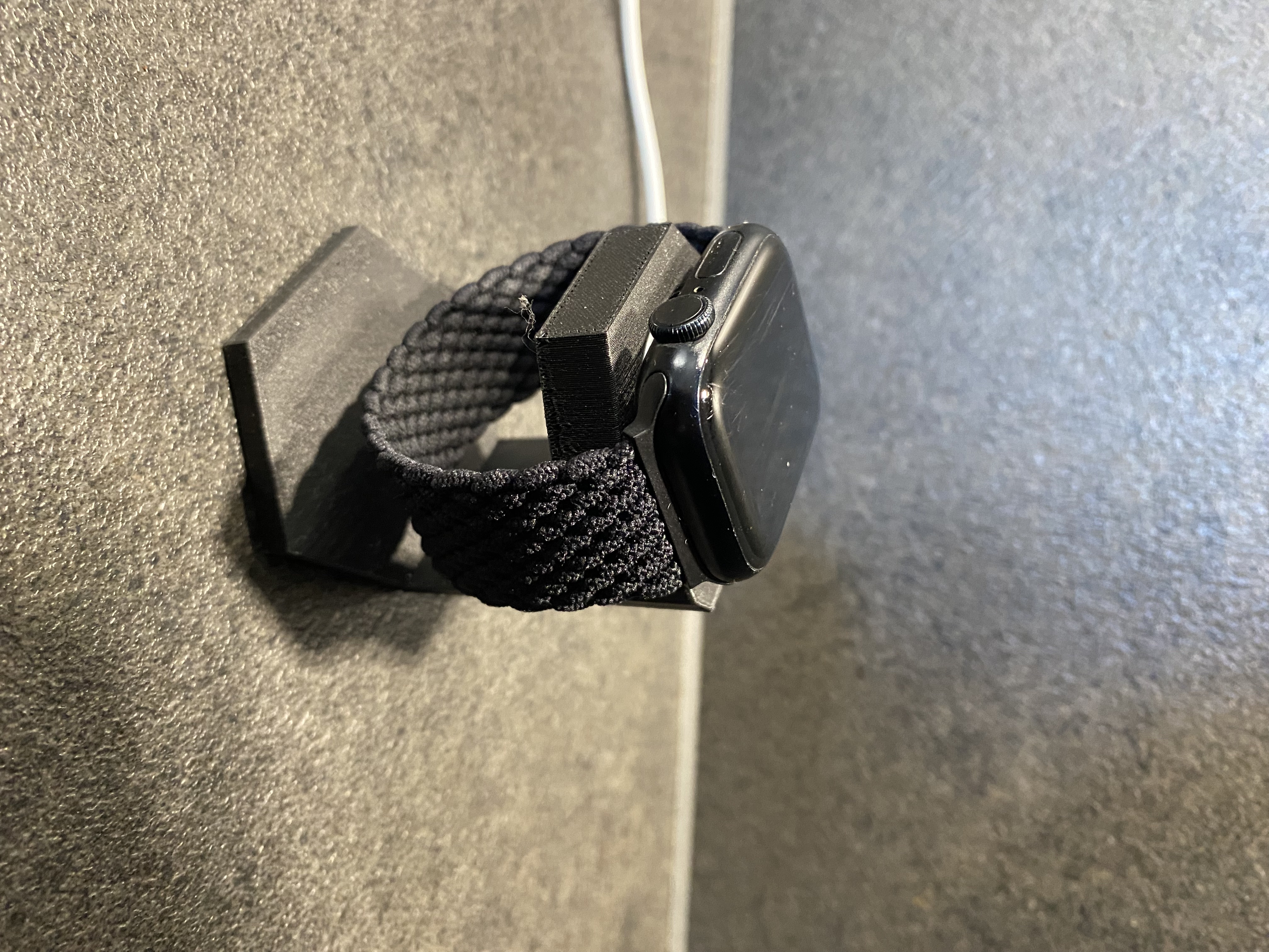 Miniatura 3 do modelo 3D Hexagonal Apple Watch charging stand