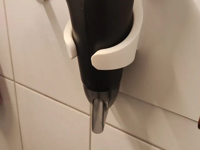 Hairdryer wall mount