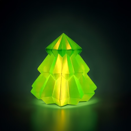 Electric tealight christmas tree