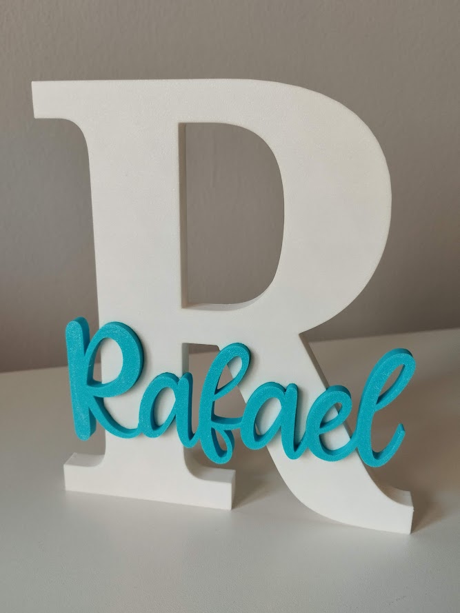 Rafael Nombre con inicial / Name with initial