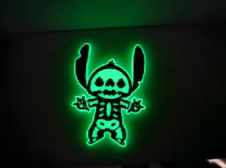 Stitch Skeleton Glow-in-the-Dark