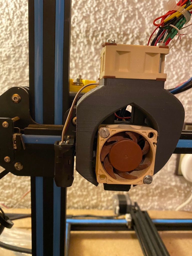 CR-10 Fang for 40x40x20mm Fan Cooler with CR / BL Touch
