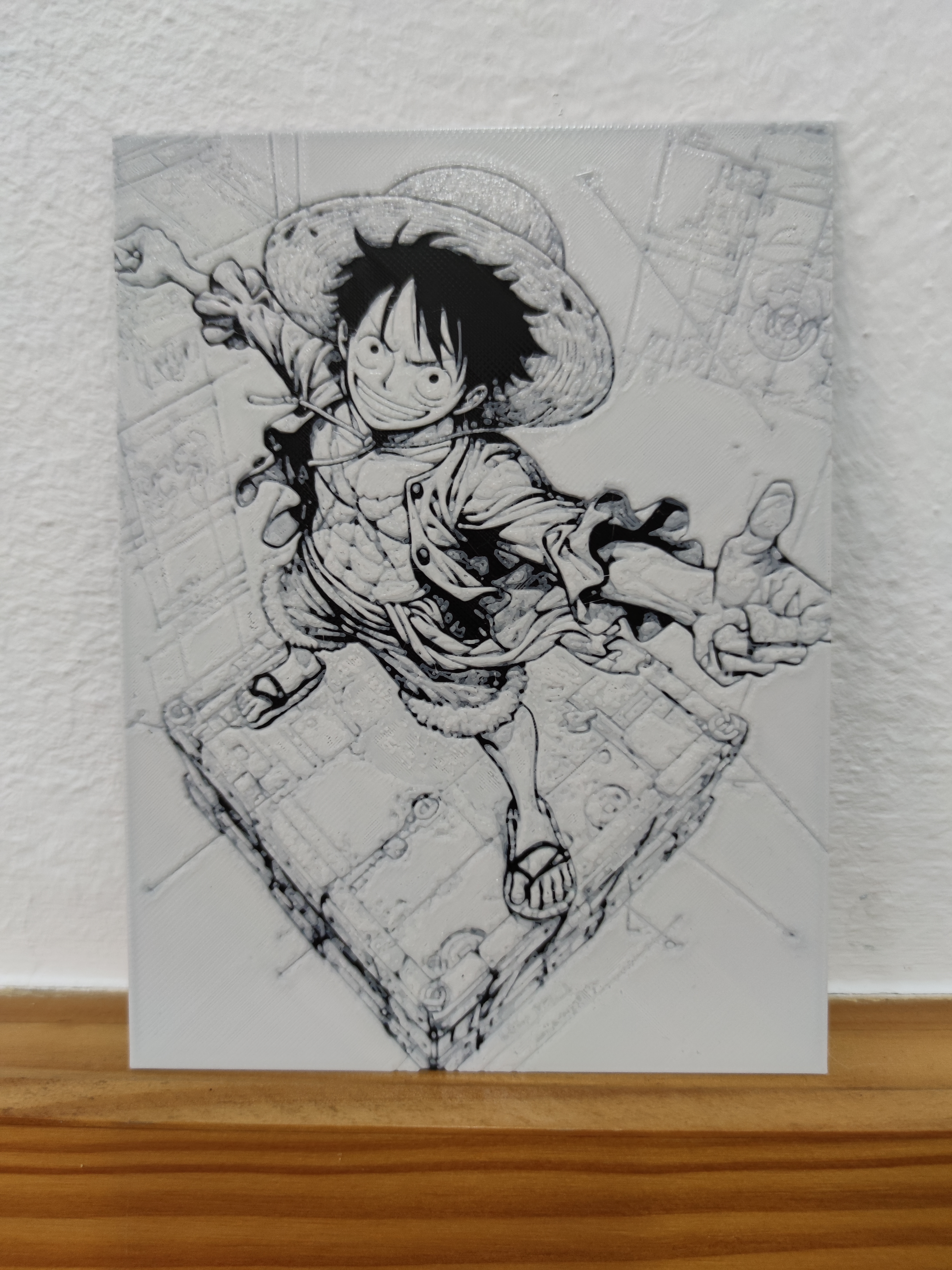 Hueforge Luffy