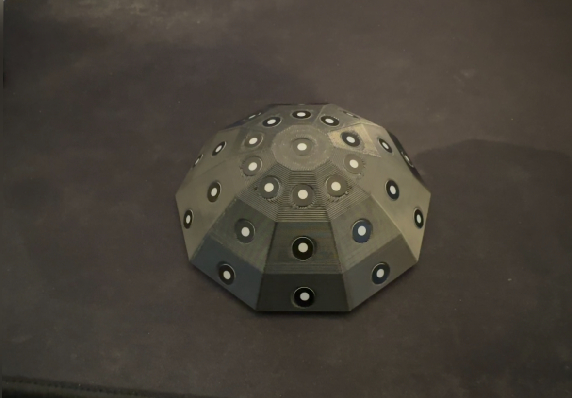 Magnetic target markers for 3D Scanning