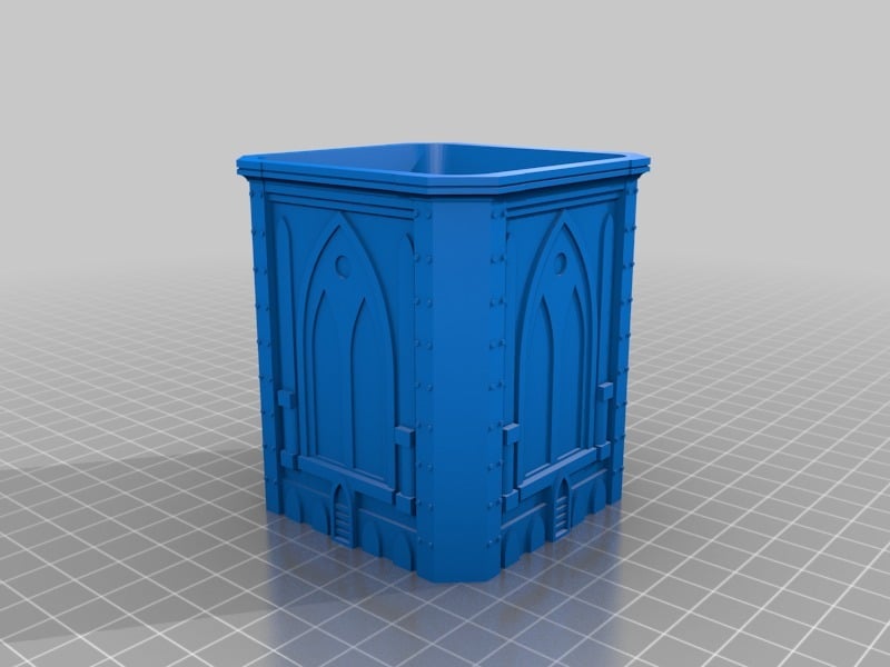 Dice Rolling Tower by dxsus Download free STL model