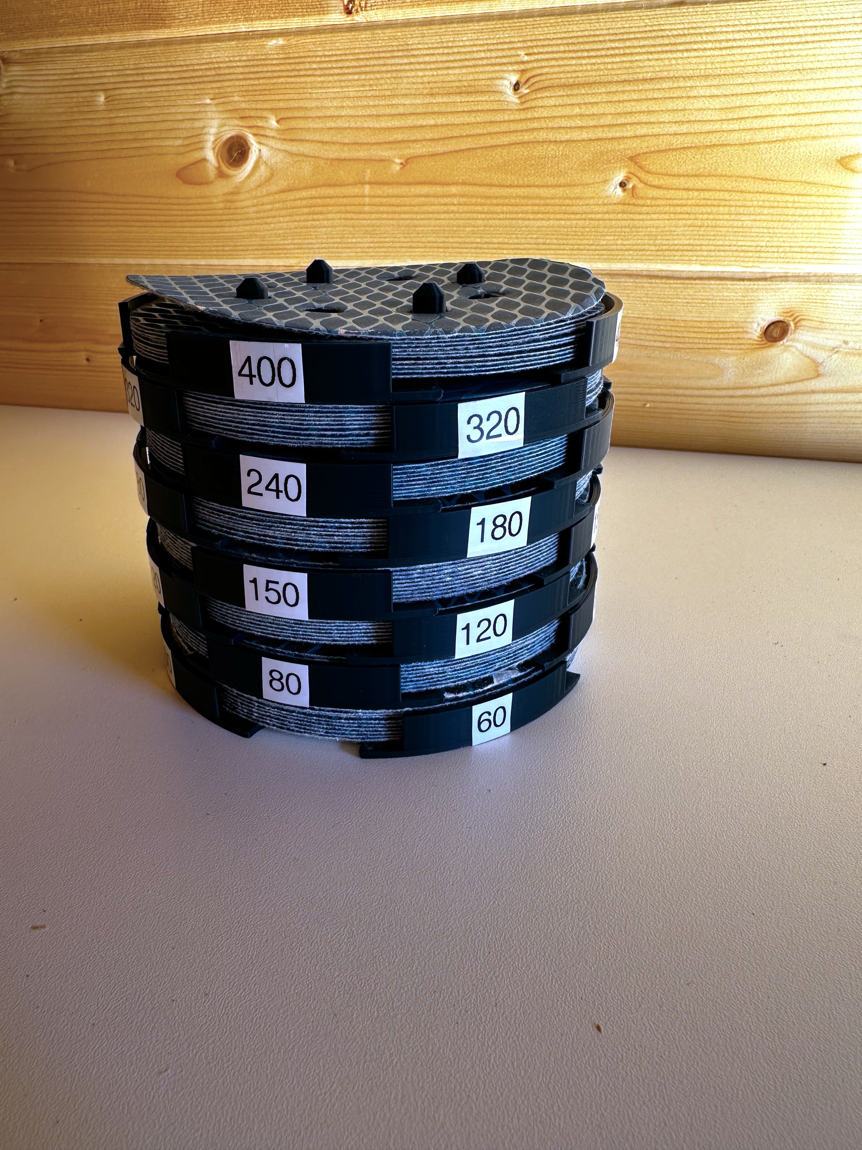 Stackable Orbit Sanding Paper Holder 125mm (5")