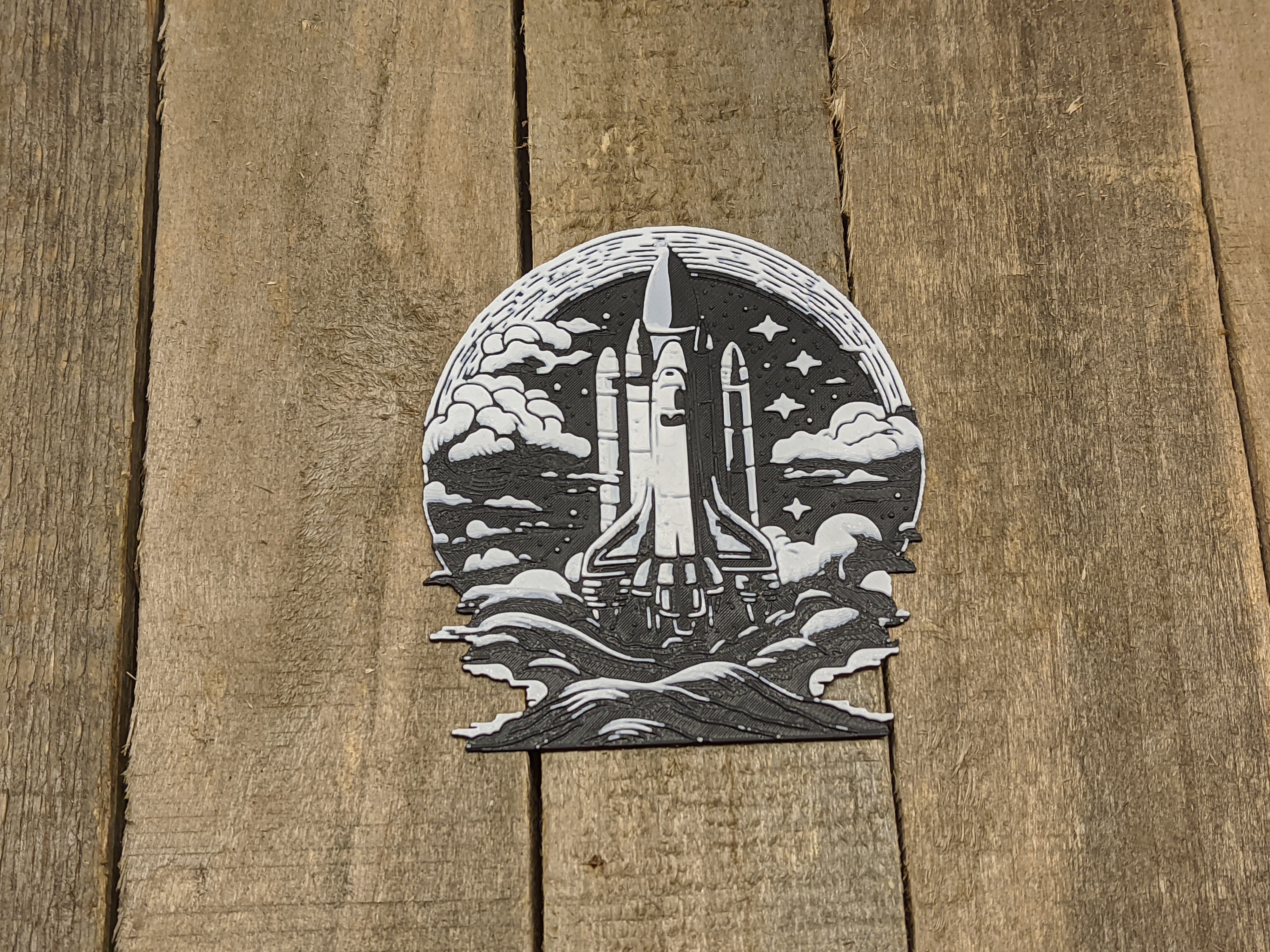 Space #1 - Shuttle Liftoff