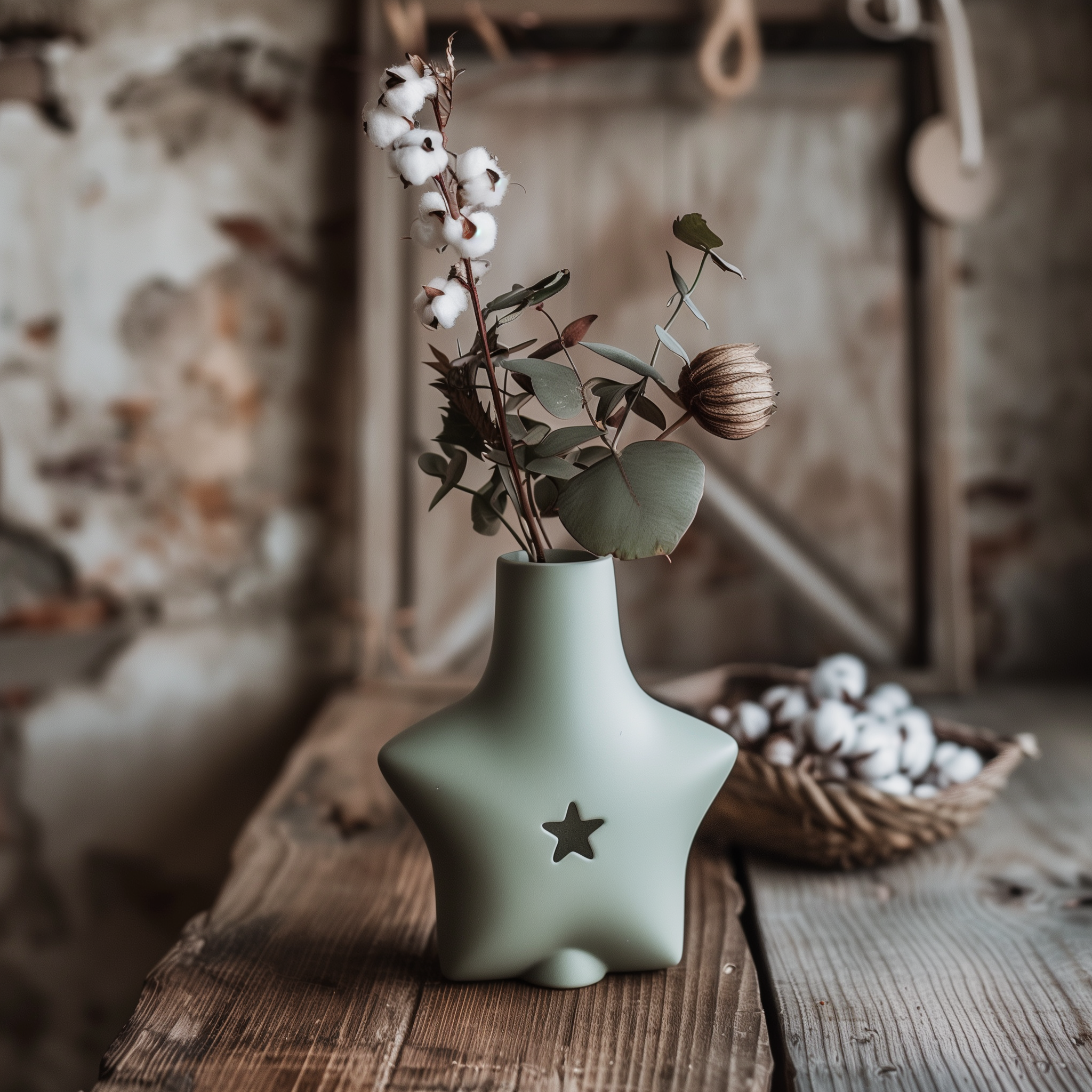 Christmas Star Vase