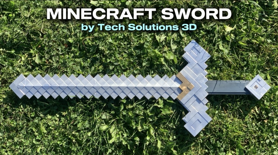 Minecraft sword (1:1 replica from the movie)