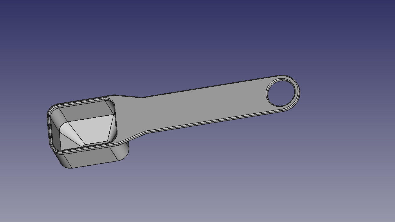 Soap Scoop by Konrad Rosenbaum Download free STL model