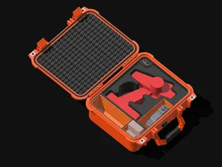 Futaba T4PM Plus hard case inserts by Jason | Download free STL