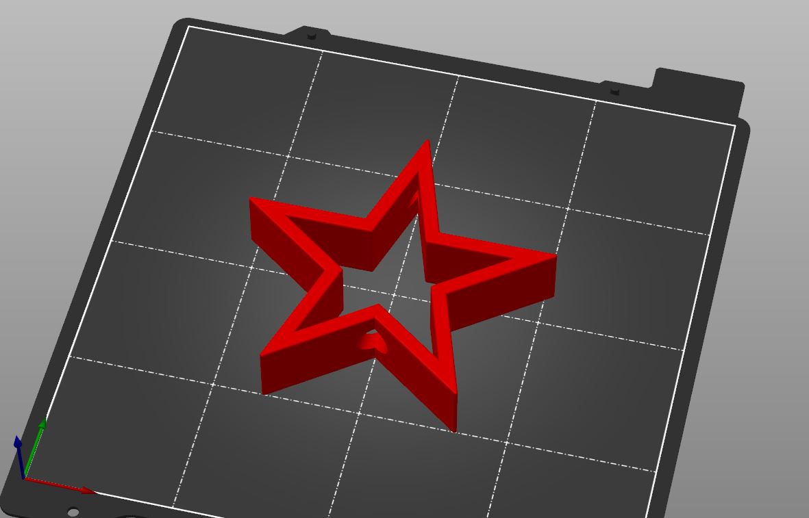 Small Christmas Tree Star