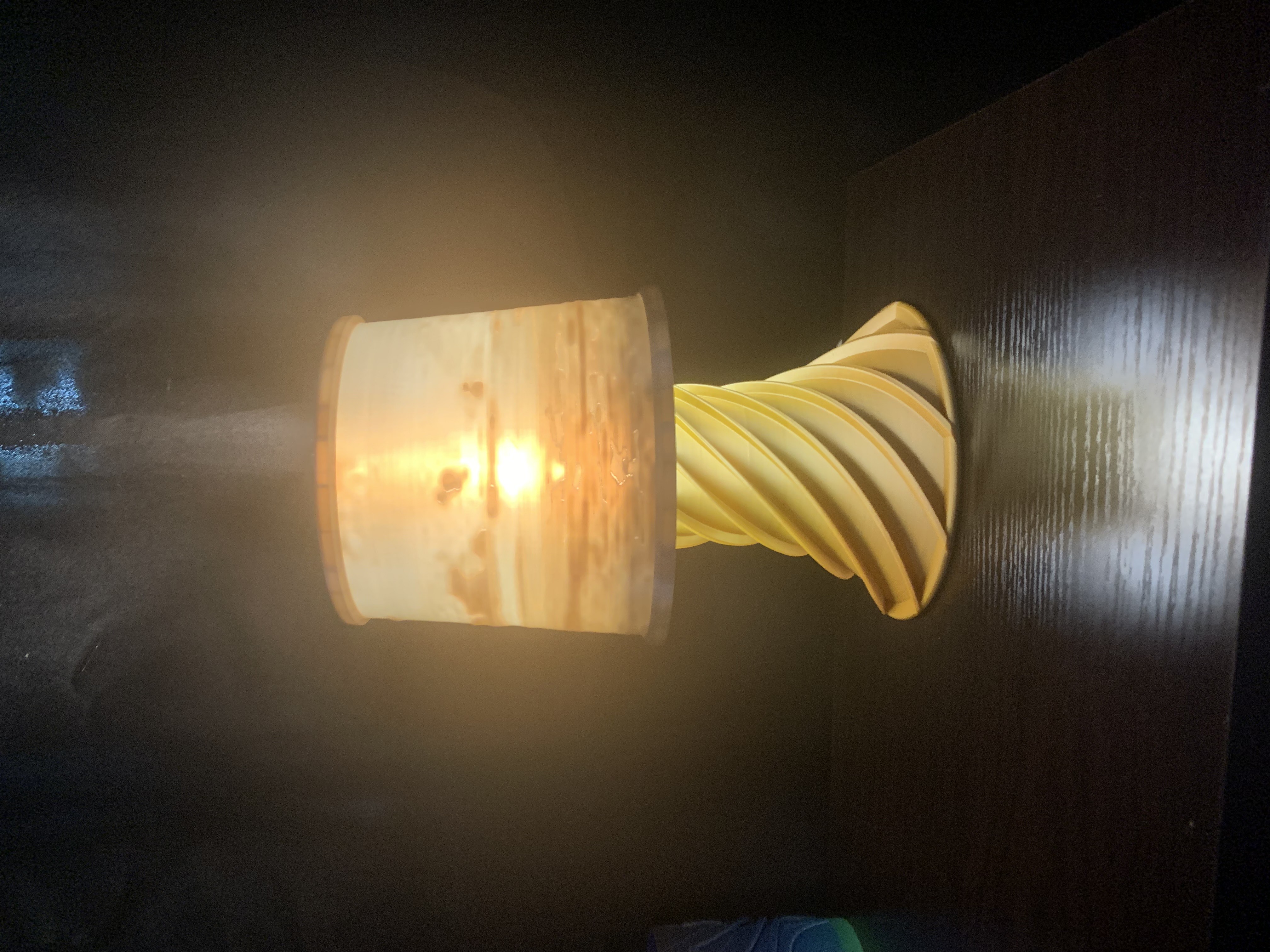 Sunset Helix Lamp