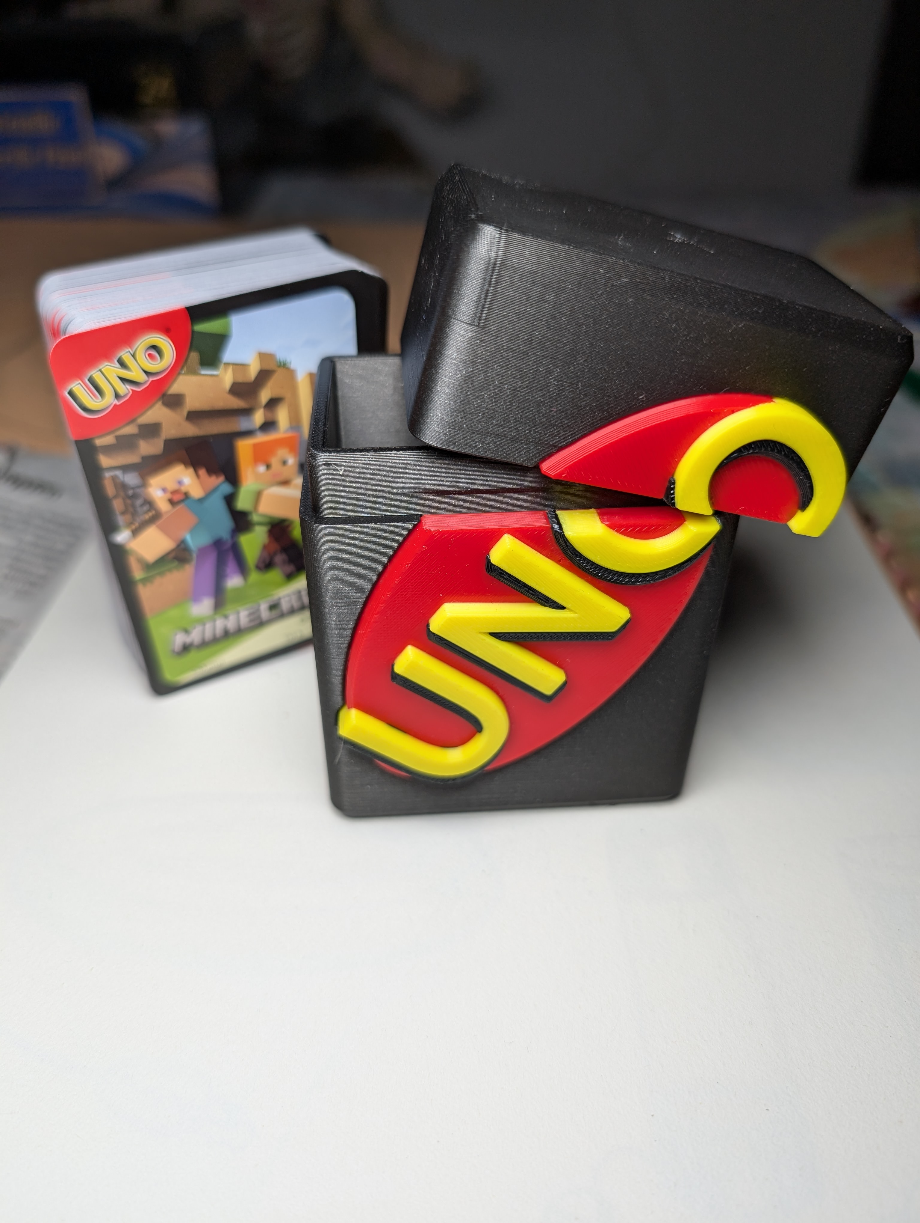 Uno Case (Minecraft Edition) by zeddiArts | Download free STL model ...