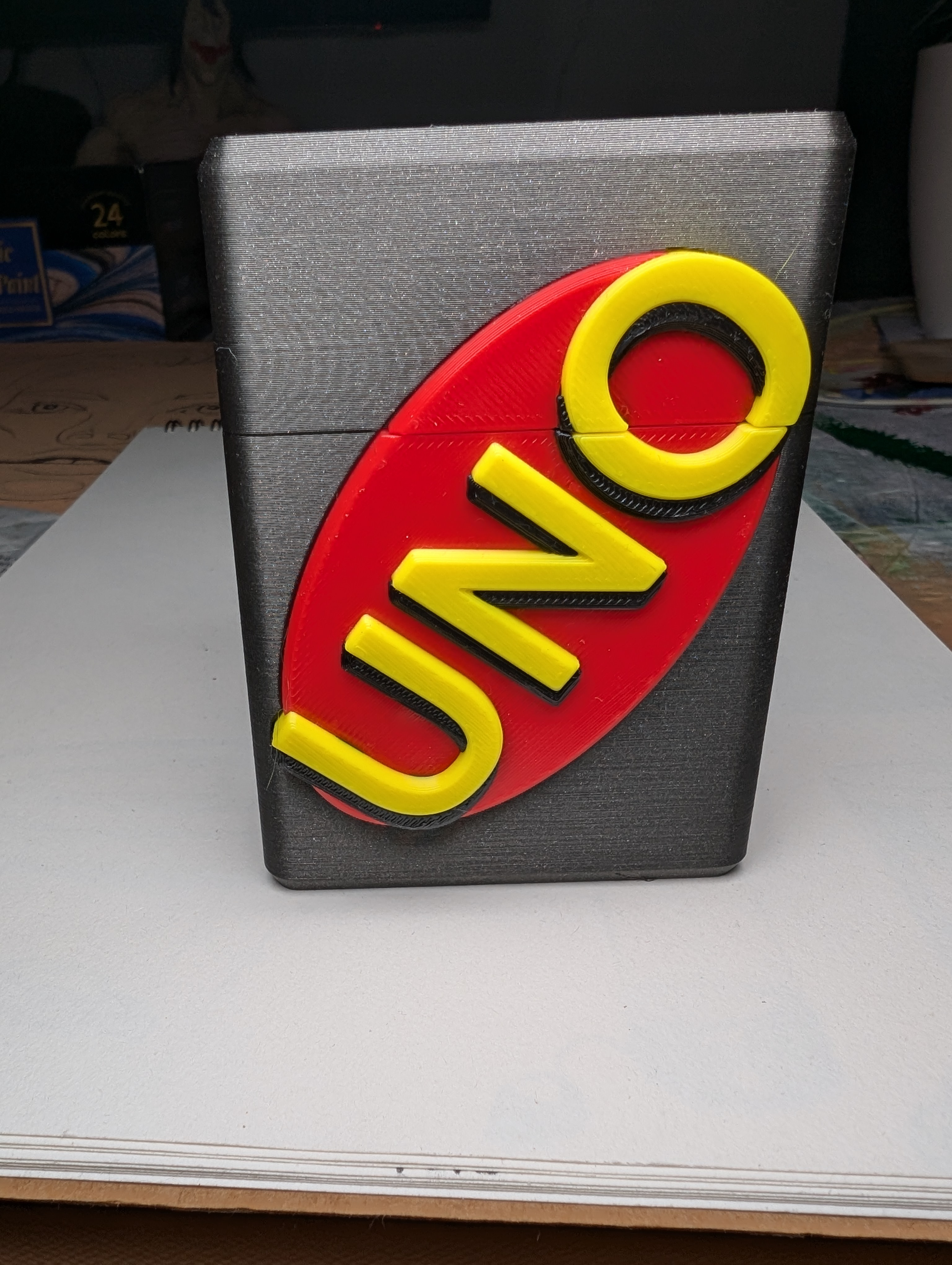 Uno Case (Minecraft Edition) by zeddiArts | Download free STL model ...