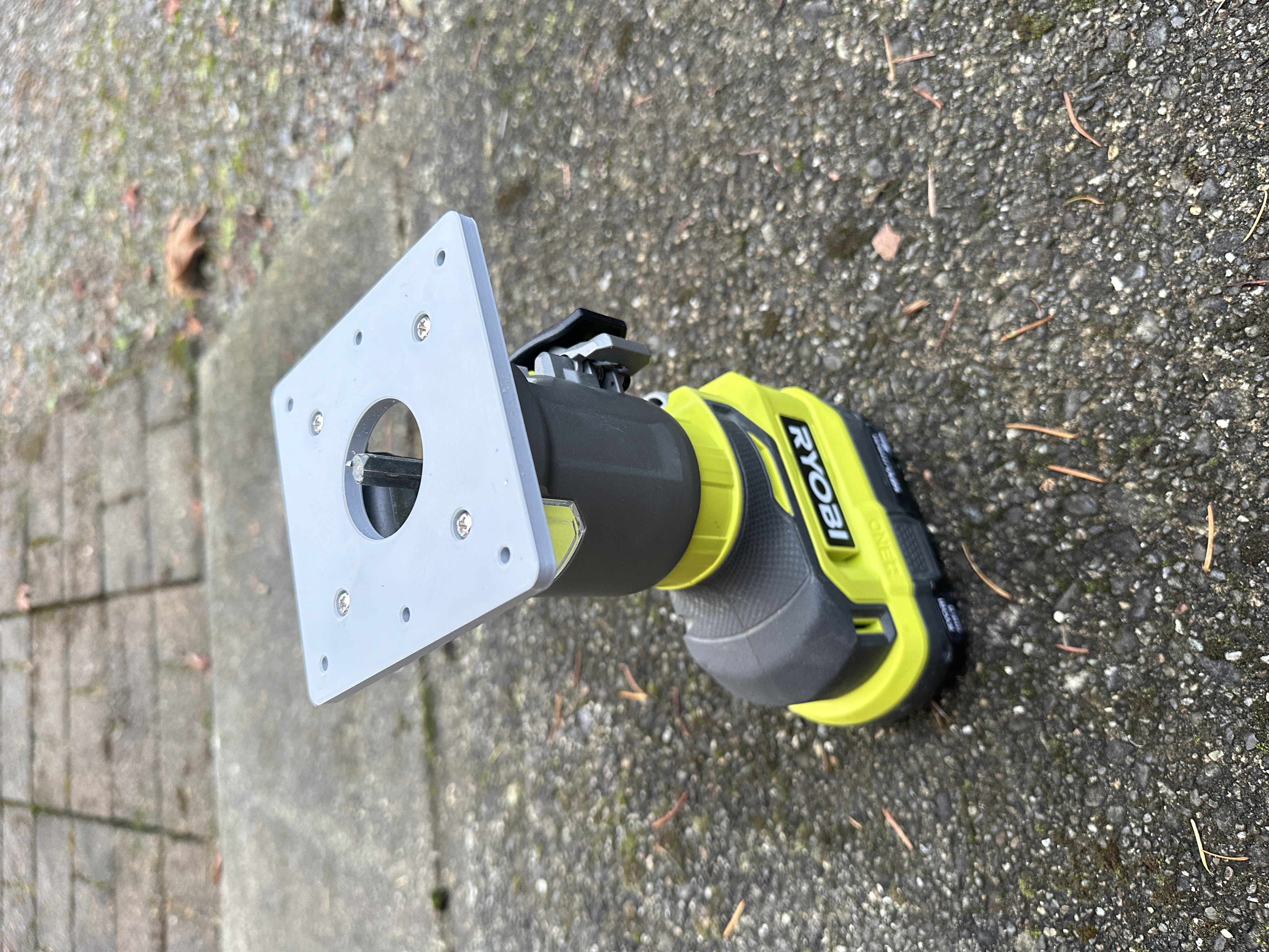 Ryobi Compact Router - 4" Square Base