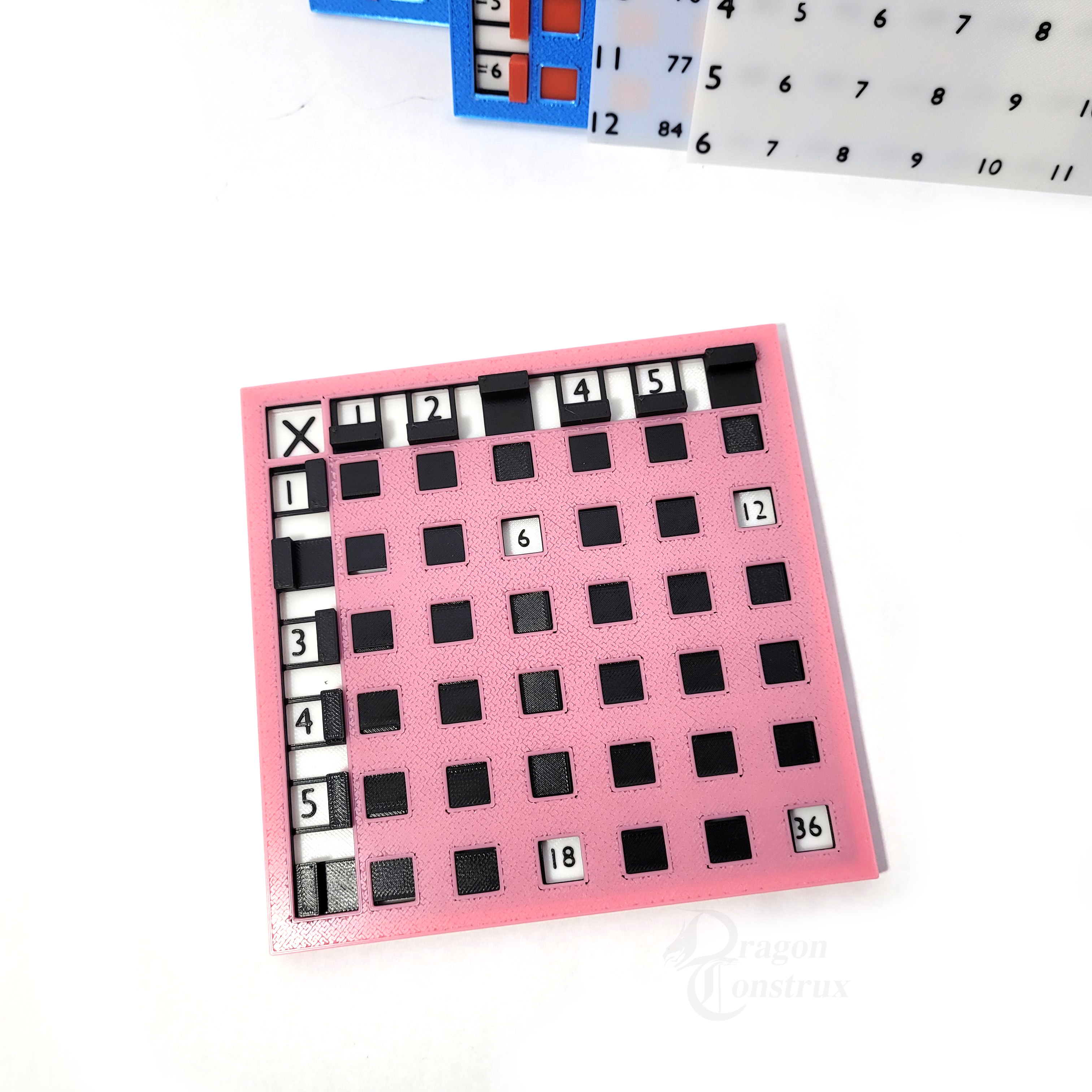 Miniatura 7 do modelo 3D Thin Learning game with Math sheets