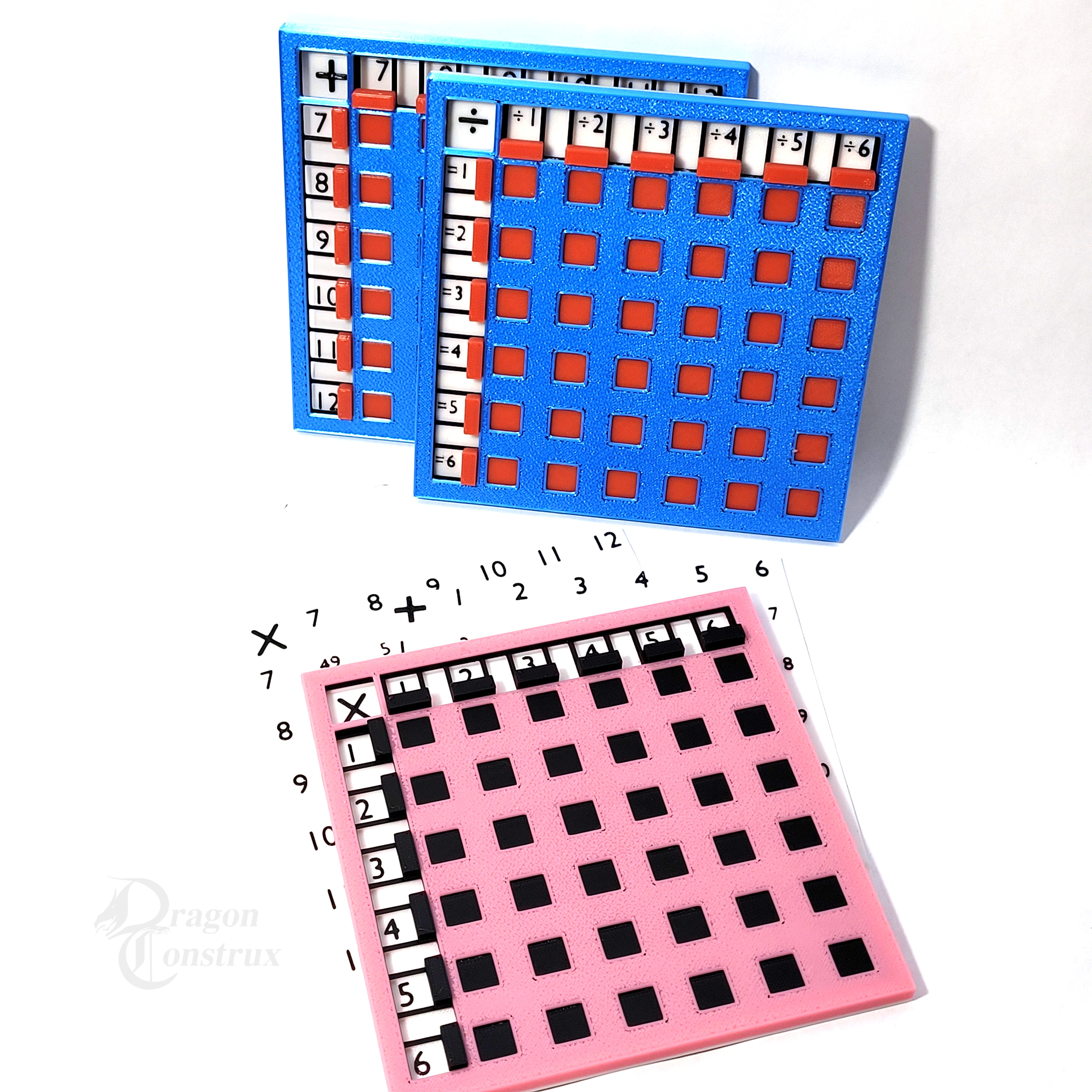 Thin Learning game with Math sheets