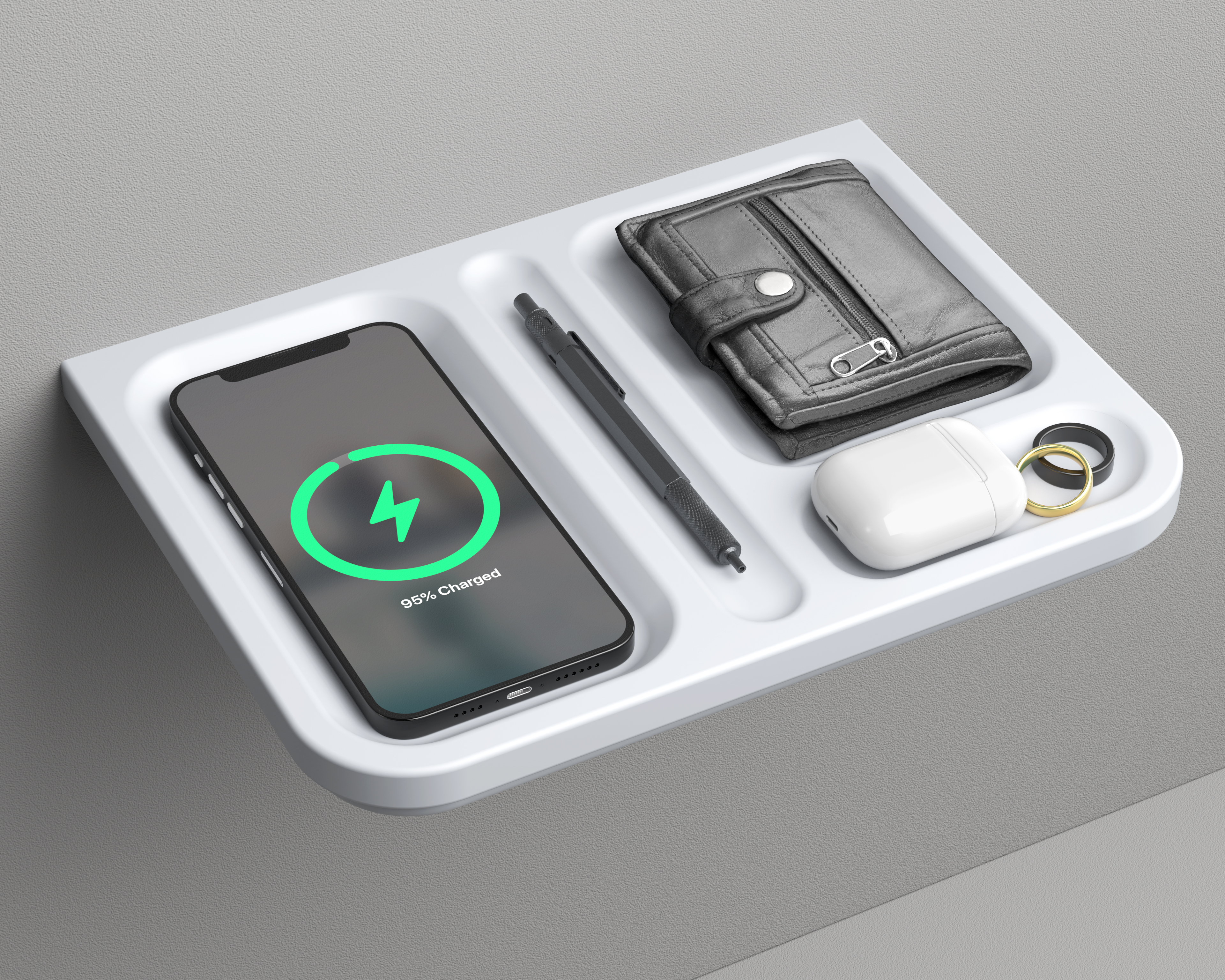 Wireless Charging Shelf v2.0 (For Max/Plus iPhones)