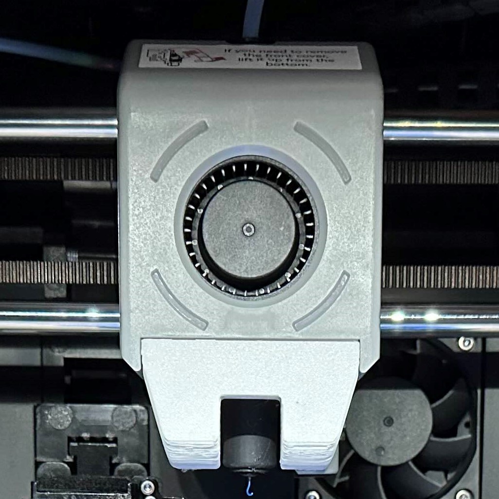 Qidi Q1 Pro Improved Visbility + Airflow Duct!