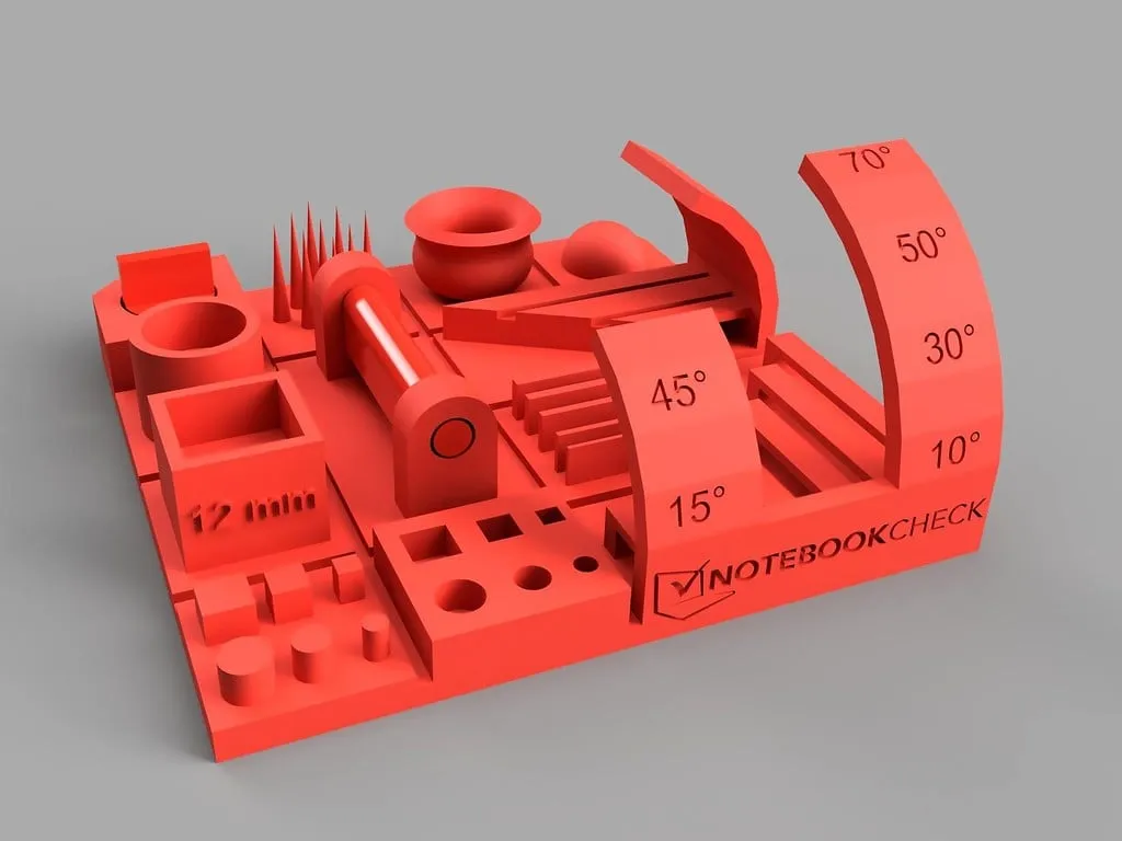 FDM printer benchmark by Notebookcheck by Marc Herter | Download free ...