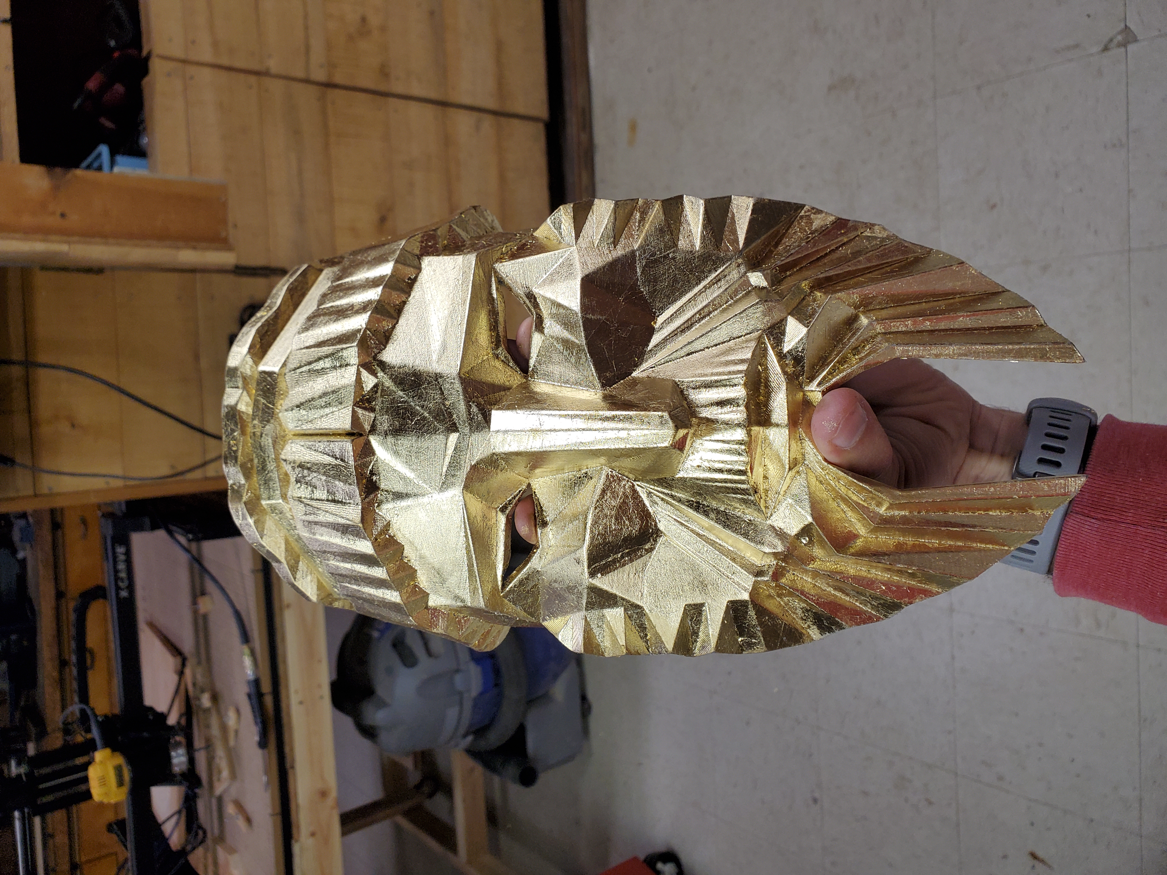Red Rising Sons of Ares Mask [original from comics]