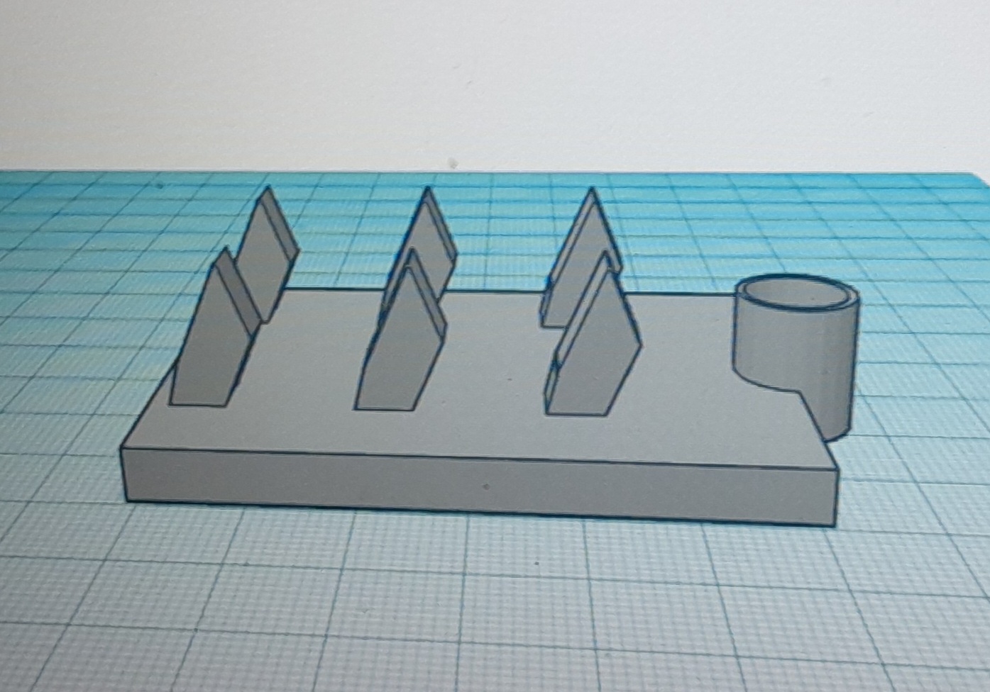3d printed 6 piece hanger