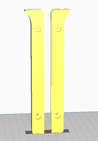Wacom Intuos Medium (S) under desk brackets / Untertischhalterung