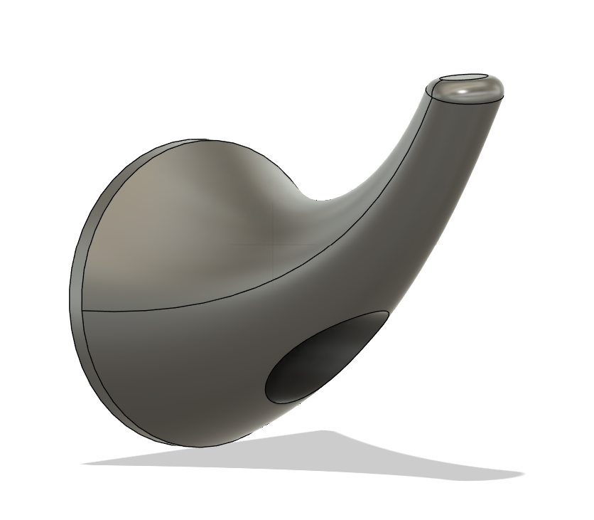 Simple one-screw hook (parametric)