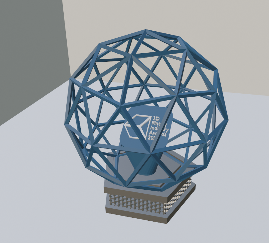 Dome trophy for 2024 trophy design contest — miniatura 2
