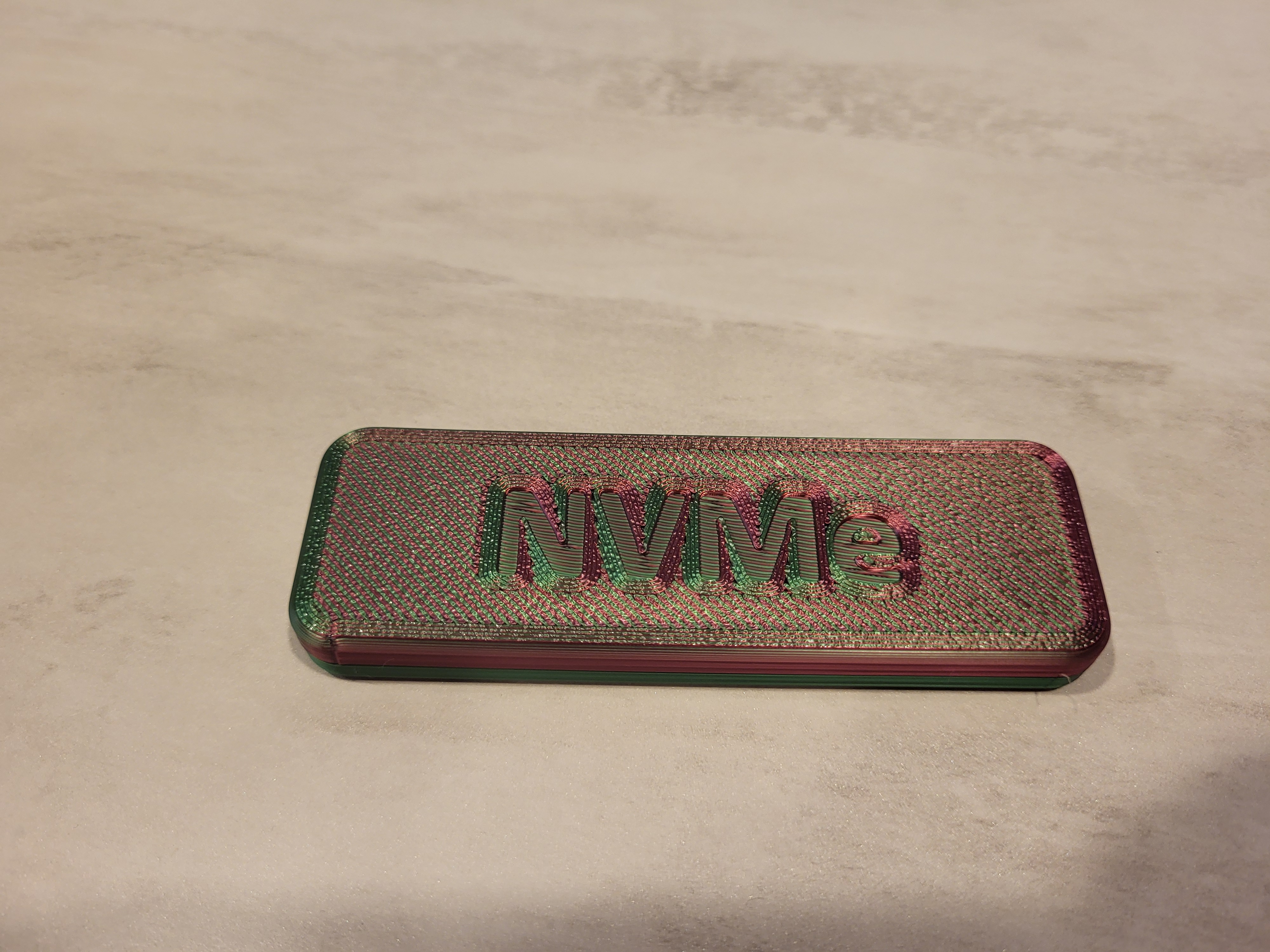 NVMe Drive Case (Less rounded)