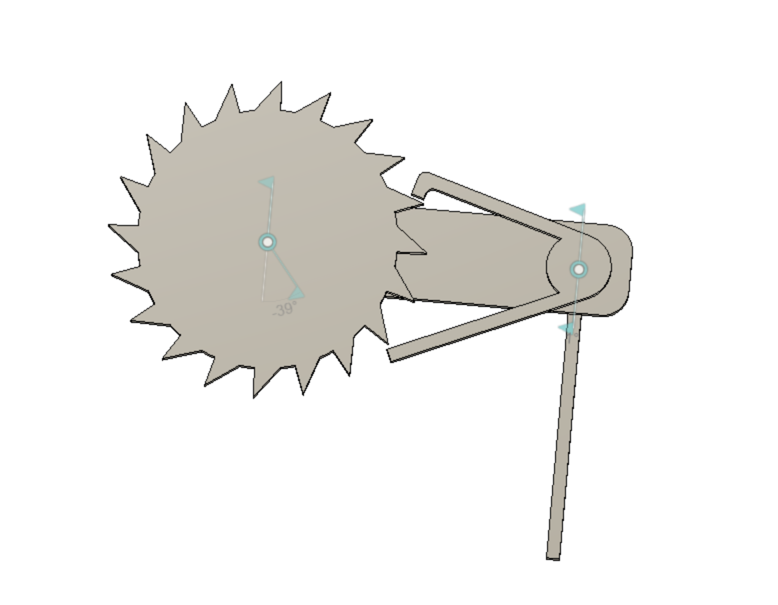 Escapement mechanism por ben jamin | Descargar modelo STL gratuito ...