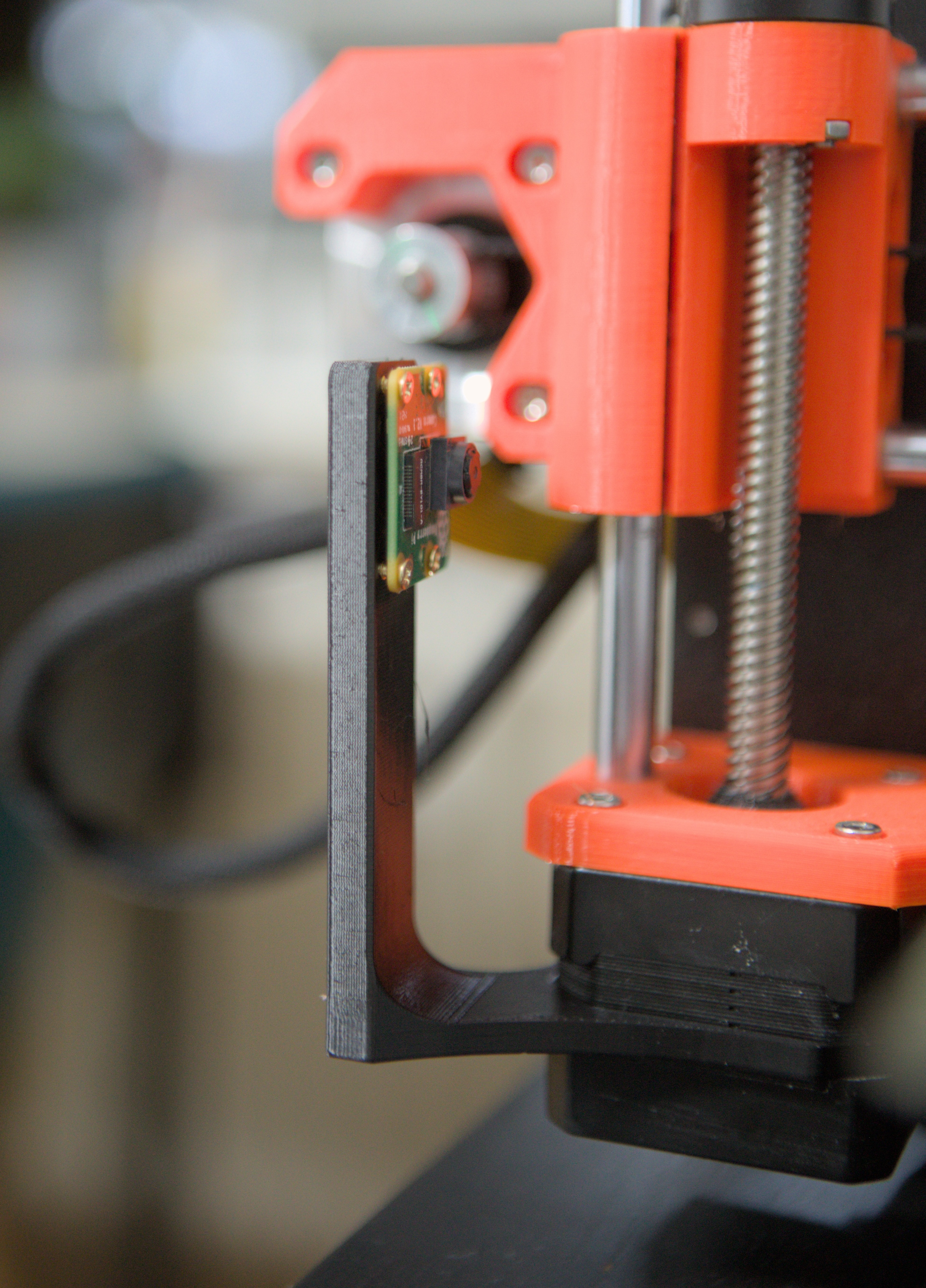 Raspberry Pi Camera Bracket for Stepper Motor