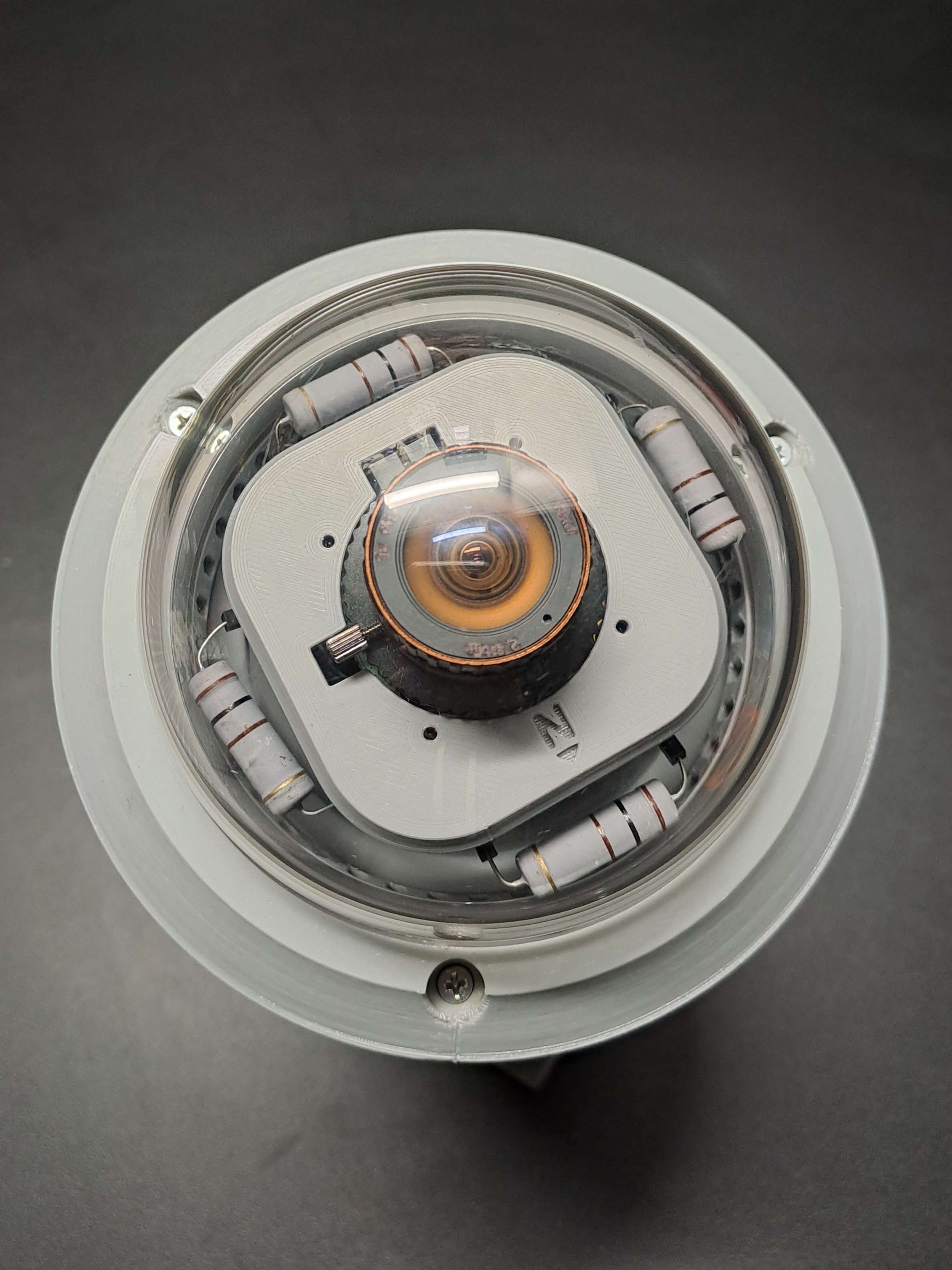 Ventilated Allsky Dome for Raspberry HQ Camera - Version2 by Chrise ...