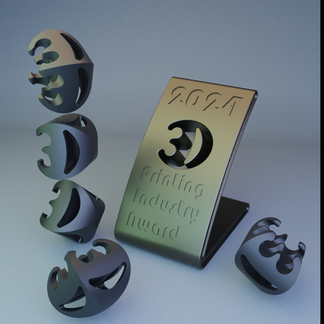 2024 3D Printing Industry Awards - Trophy