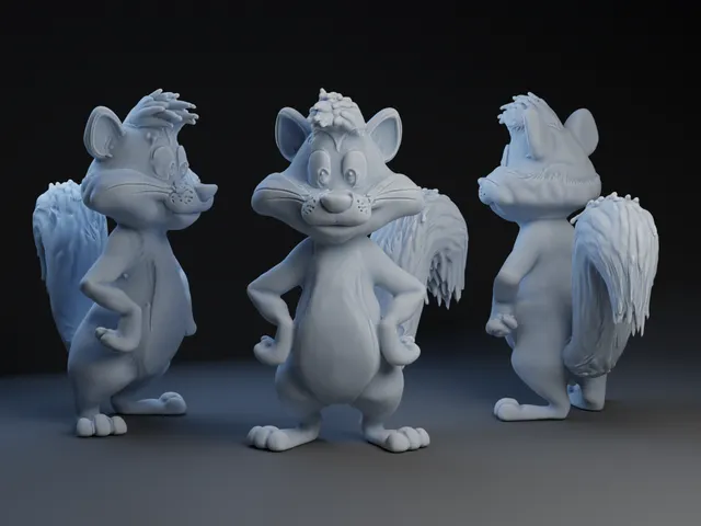 AI Looney Tune Skunk
