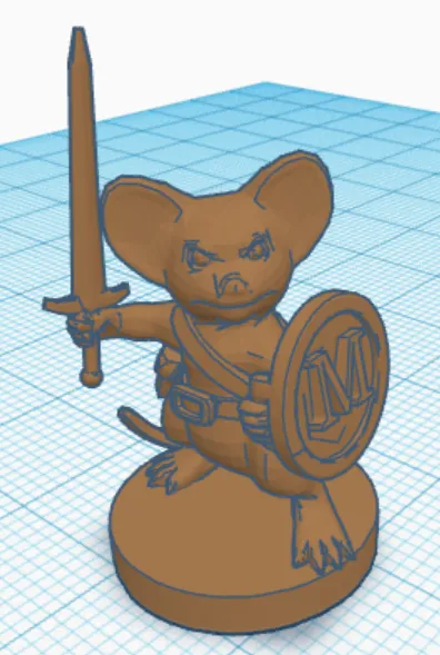 Martin The Warrior from redwall by JoJoman | Download free STL model ...