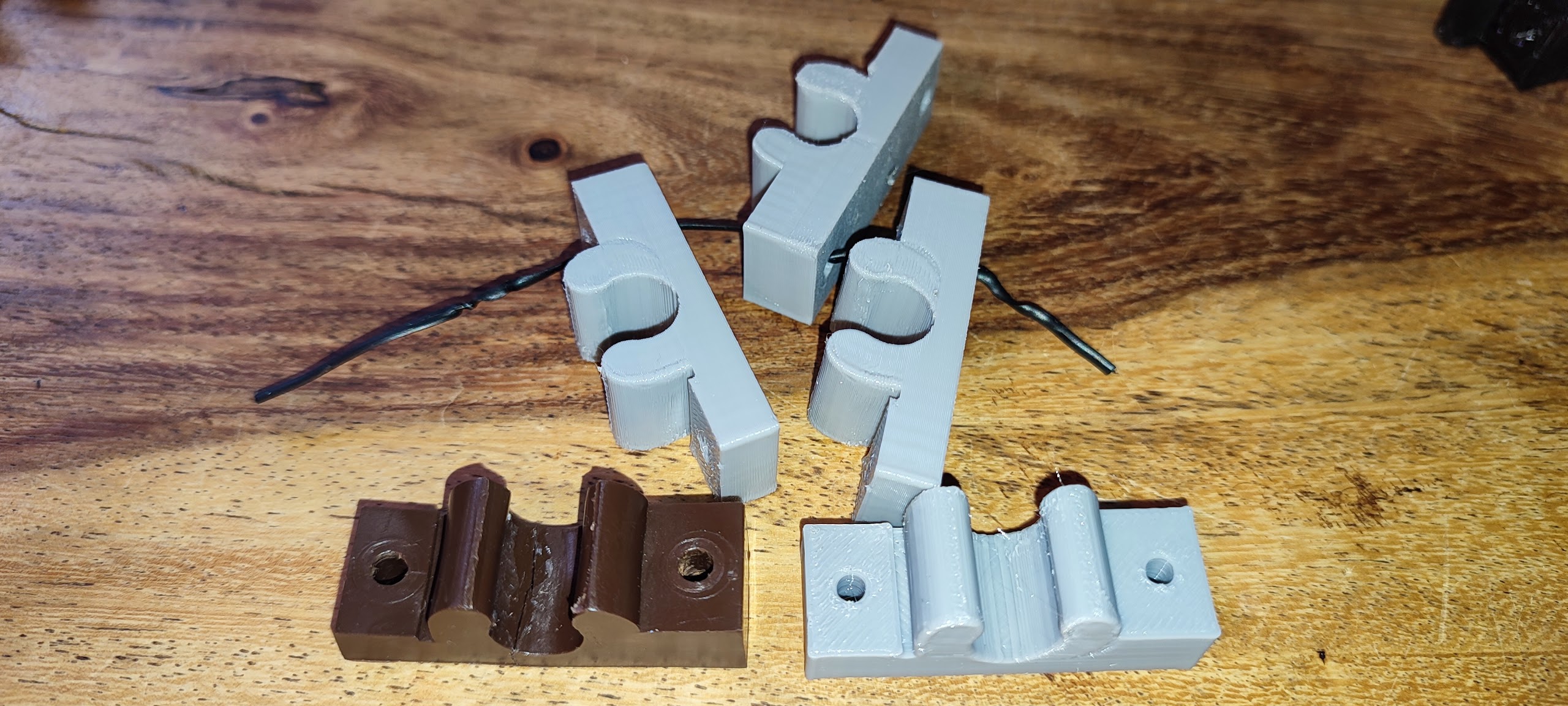 clamp for underside piano