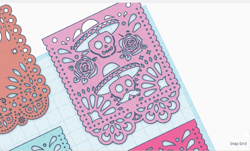 Papel Picado (Templates & Designs) for Dia De Los Muertos (Day of the Dead)