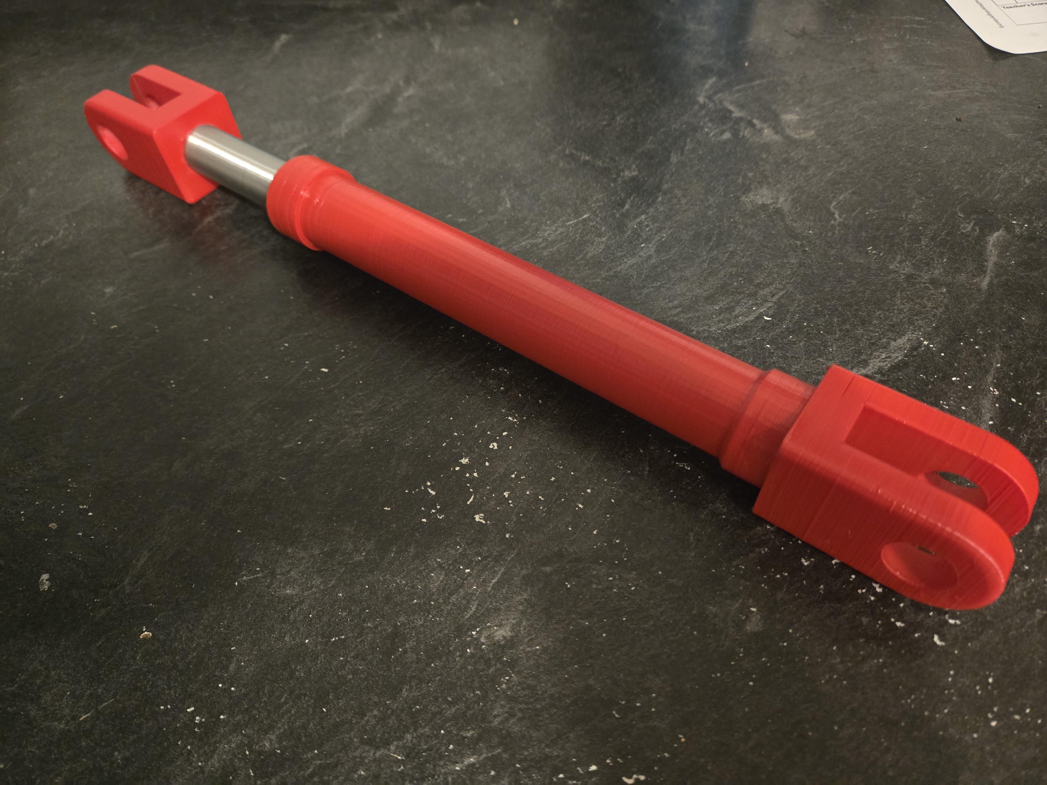 Hydraulic Cylinder by Jason Rudawsky Download free STL model