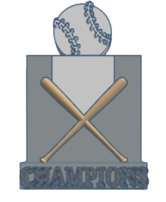 Baseball Championship Trophy