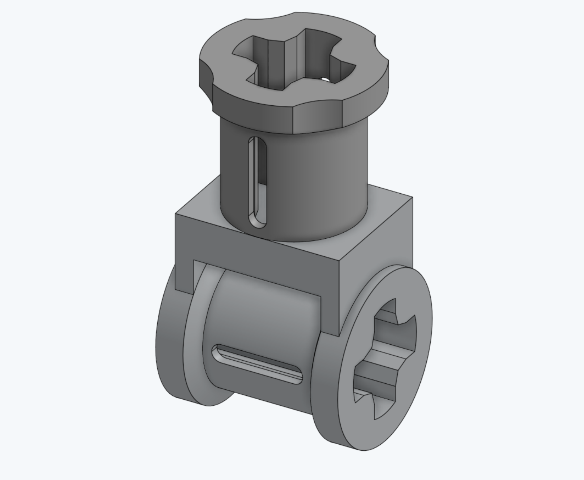 32039-Technic Axle Connector with Axle Hole