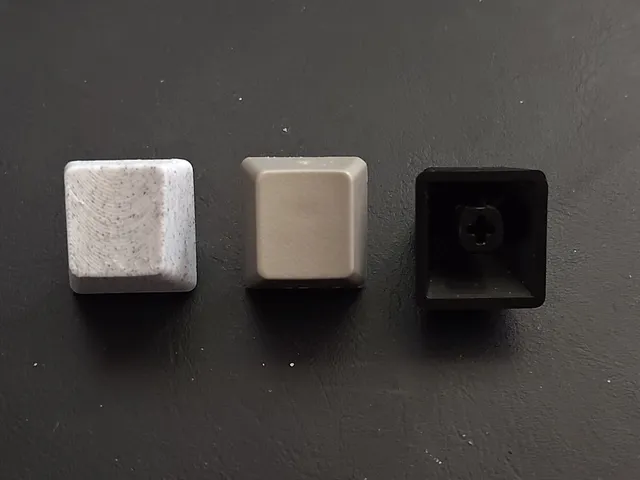 IBM model F kailh stem keycap (parametric)