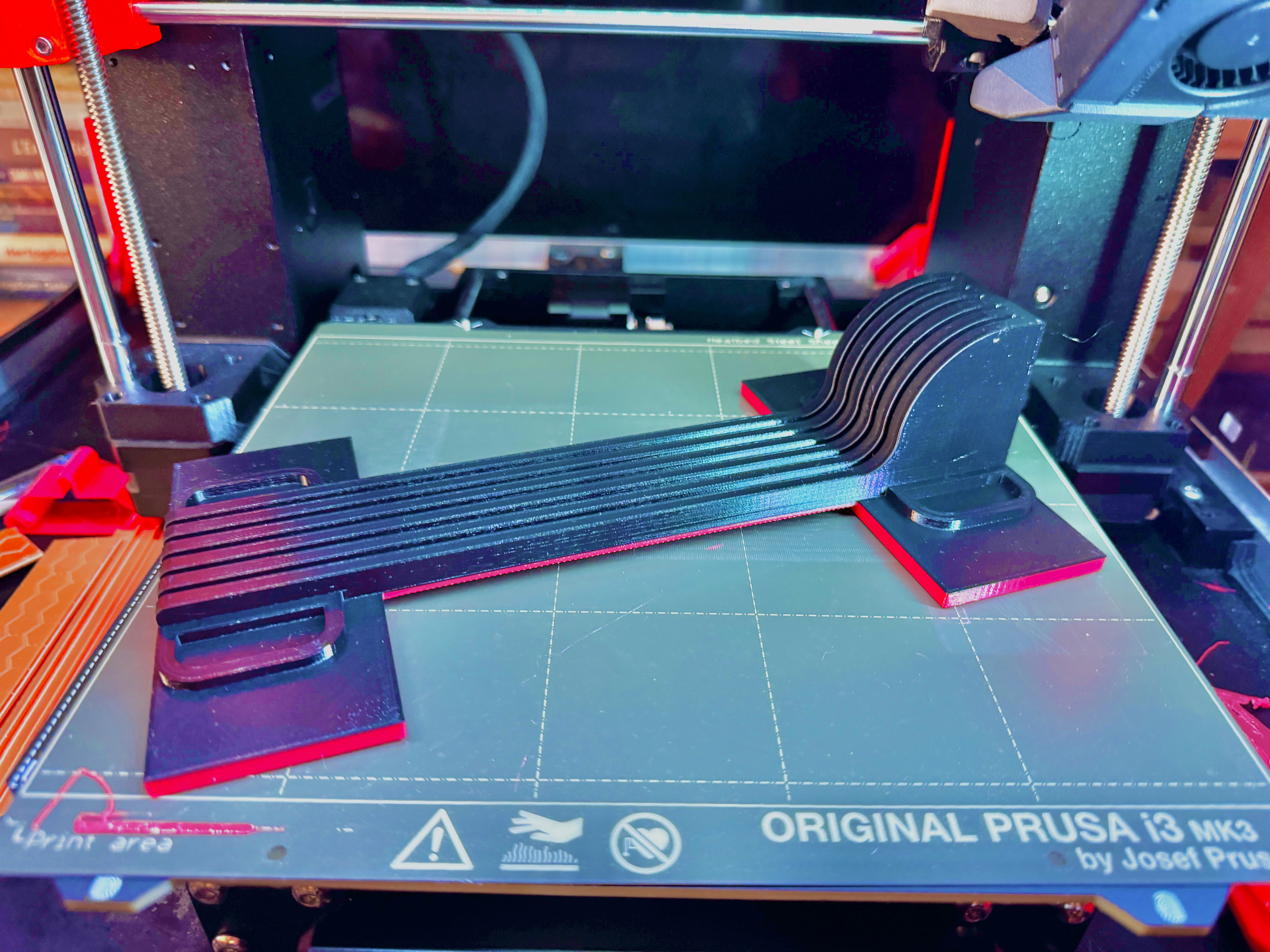 Prusa Mk4s steel sheel holder for 5 sheets